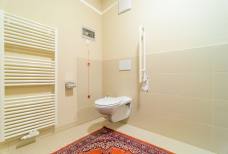 Bagno accessibile nel primo piano