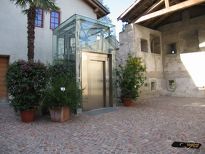 Touriseum - Südtiroler Landesmuseum für Tourismus - Fahrstuhl 1