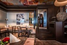 Trattoria Al Boia - Stufen kleiner Speisesaal