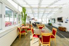 Aparthotel Das Moriggl - Wintergarten und Terrasse