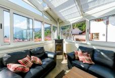 Aparthotel Das Moriggl - Wintergarten und Terrasse