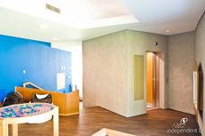 Cascade Sand in Taufers - Fahrstuhl Eingang - Restaurant - Babypool