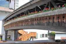 Ristorante Giardino Forst - Scale sul percorso 3
