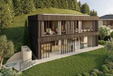 Ganis Resort - Percorso di accesso dall’area SPA alla sala relax al 1° piano della casa delle saune