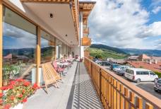 Hotel Kristall - Terrasse