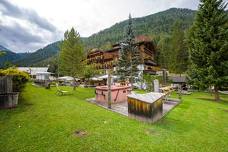 Hotel Aqua Bad Cortina - Giardino