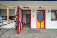 Helmjet Sexten - Toilette Talstation