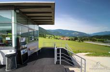 Kabinenbahn Kronplatz 2000 - Zugangsrampe Talstation
