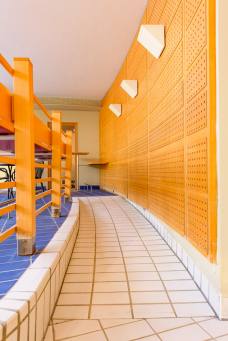 Hallenbad Bozen - Treppe