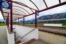 Bahnhof Branzoll - Treppe