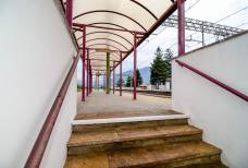 Bahnhof Branzoll - Treppe