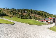 Speikboden - Sand in Taufers: Bergrestaurant und Kinderspielplatz