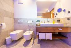 Mountain Sky Hotel Tratterhof - Badezimmer 523/1