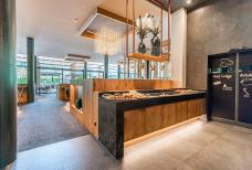 Golf Lodge - Restaurant, Bar und Terrasse