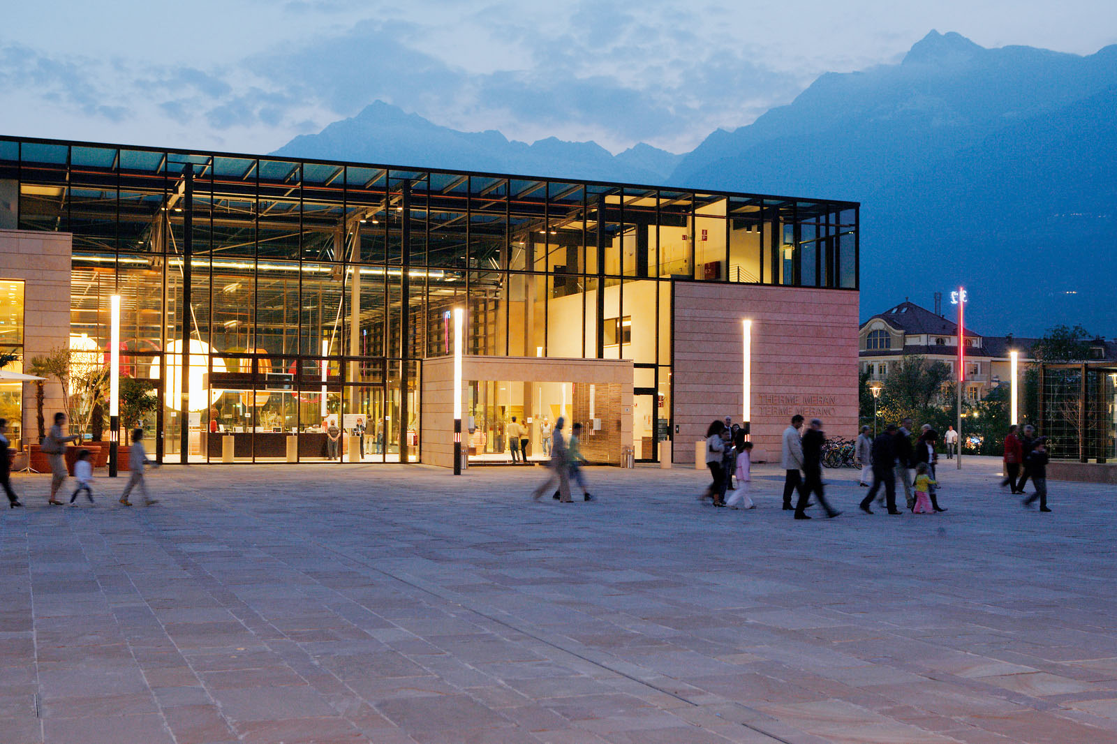 Piazza delle Terme Merano