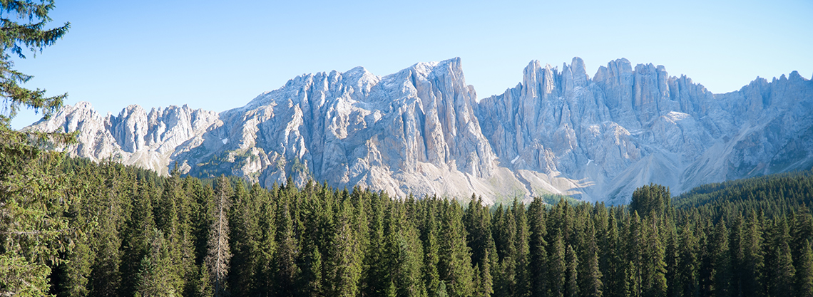 Piattaforma sul Lago di Carezza