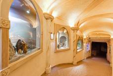Museo dei presepi Maranatha -  Sala espositiva dei presepi nel seminterrato