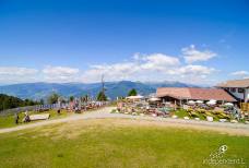 Kabinenbahn Plose - Terrasse Restaurant bei der Bergstation